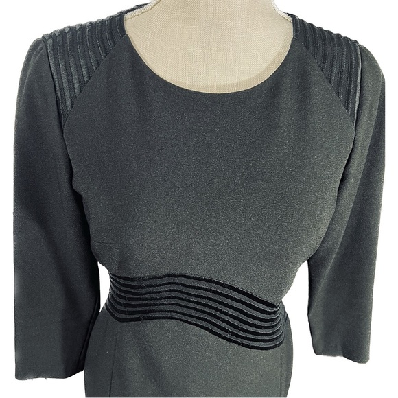 Antonio Melani Timeless Black Tailored Fit Black Dress Sz 2 - Picture 6 of 9